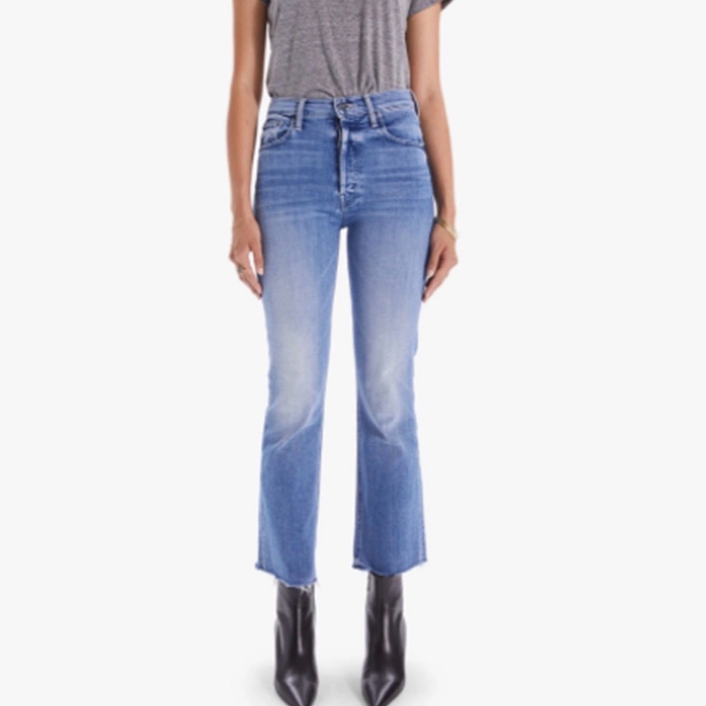 MOTHER The Tripper Ankle Fray Jeans - NWT - Size 34